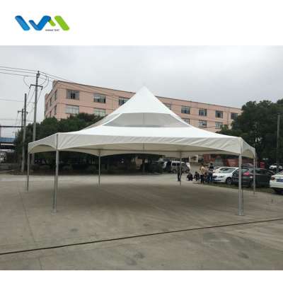 Hot Sale 12m Partial Clear Roof Hexagonal Marquee From China