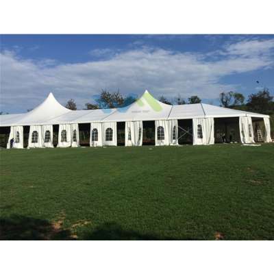 White High Peak Marquee Event Wedding Tent For Overing 500 People